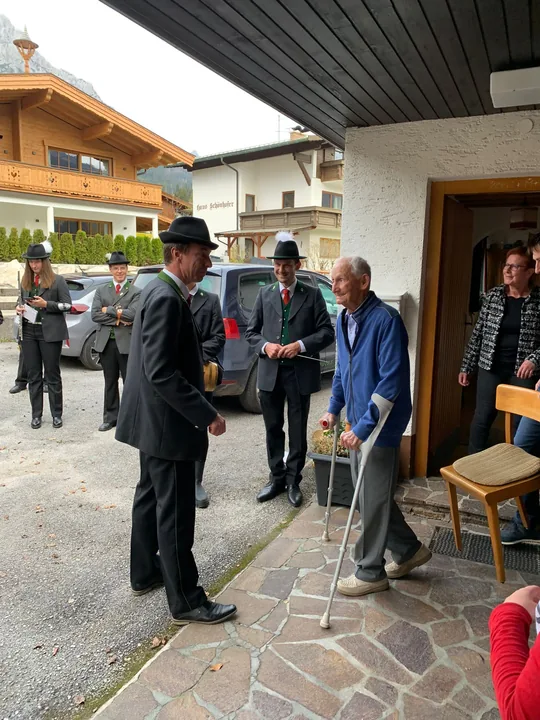 100 Geburtstag von Anton Aschenwald