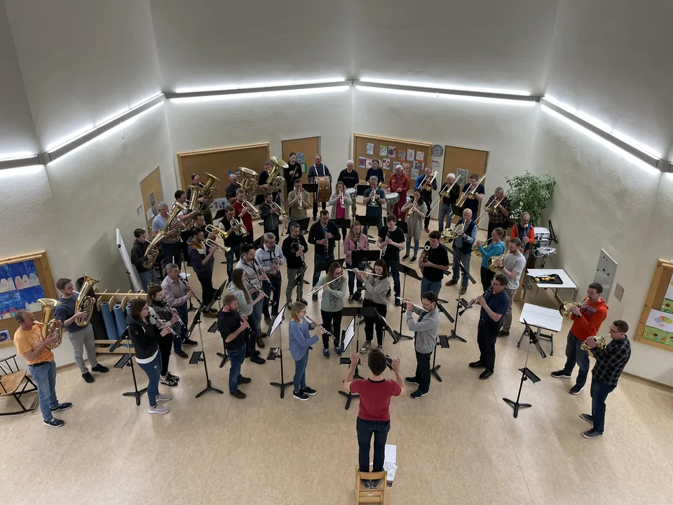 Generalprobe Frühjahrskonzert 2023