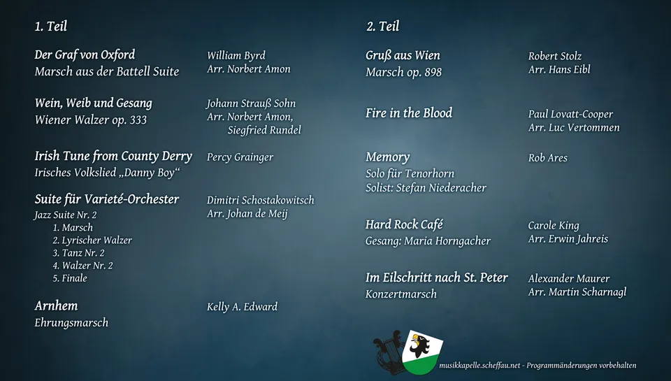 Frühjahrskonzert 2023