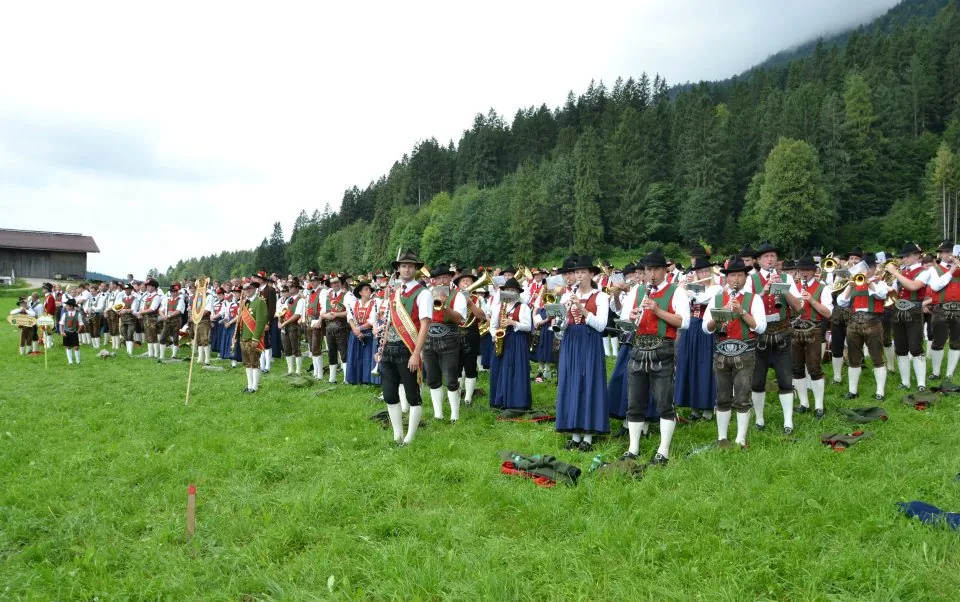 Bezirksmusikfest Langkampfen 2012