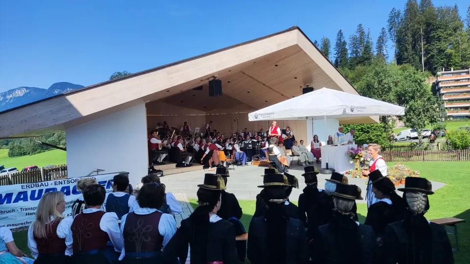 Blasmusik am Wilden Kaiser