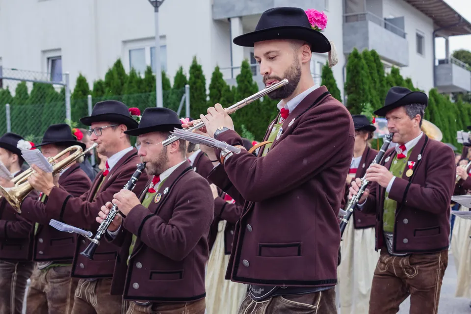 Bezirksmusikfest Oberlangkampfen