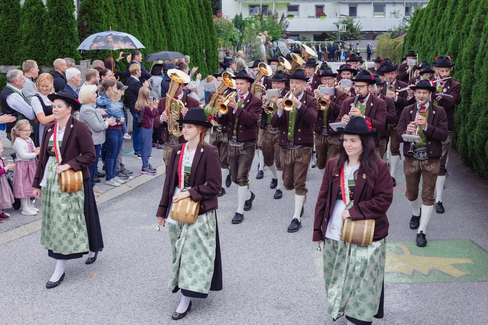 Bezirksmusikfest Oberlangkampfen