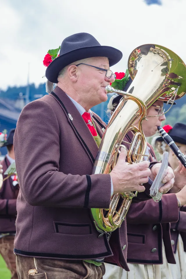 Bezirksmusikfest Oberlangkampfen