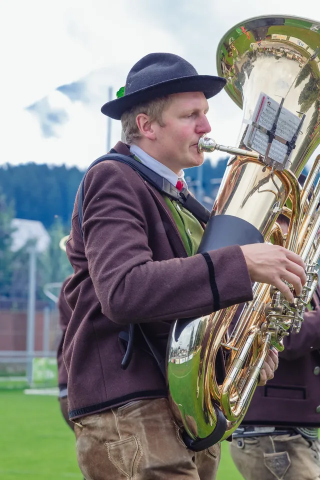 Bezirksmusikfest Oberlangkampfen